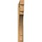 Ekena Millwork Merced Block Rough Sawn Outlooker, Western Red Cedar, 6"W x 38"D x 42"H OUT06X38X42MRC05RWR - alternate 2